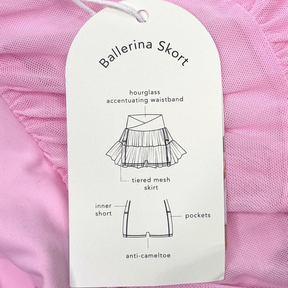 Blogilates Ballerina Skort - Size Small - Pink - Picture 5 of 5